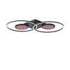 15160-18 TUNEL LAMPA SUFITOWA CZARNY