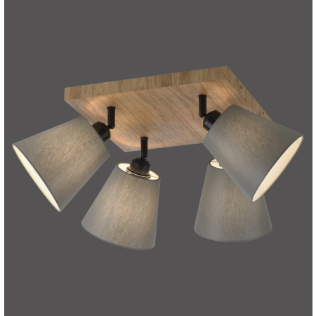 11583-79 GREEN MICHEL LAMPA SUFITOWA DREWNO