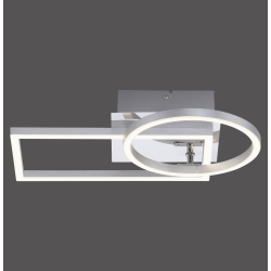 14031-55 IVEN LAMPA SUFITOWA STALOWY