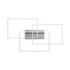 14150-55 IVEN LAMPA SUFITOWA STALOWY