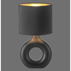 14193-18 CARARA LAMPA STOŁOWA CZARNY/ZŁOTY
