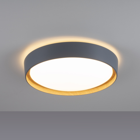 14347-15 EMILIA LAMPA SUFITOWA SZARY