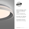 14368-15 SATI LAMPA SUFITOWA JASNOSZARY