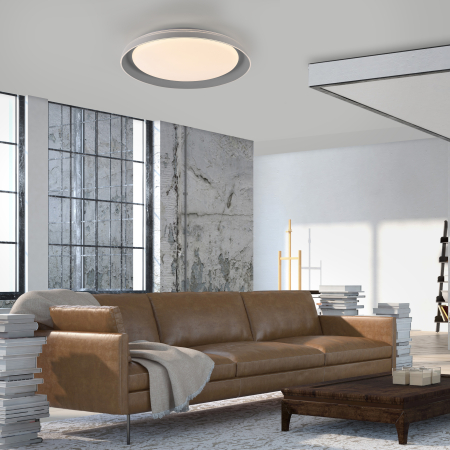 14368-15 SATI LAMPA SUFITOWA JASNOSZARY