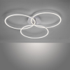 14539-55 IVANKA LAMPA SUFITOWA STALOWY