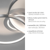 14540-95 ASMINA LAMPA SUFITOWA ALUMINIUM