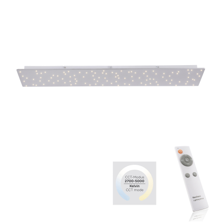 14672-55 SPARKLE LAMPA SUFITOWA STALOWY