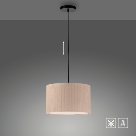 14892-39 DURO LAMPA WISZĄCA BEŻOWY