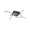 15131-18 WAVE LAMPA SUFITOWA CZARNY