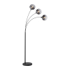 15422-18 ZEA LAMPA PODŁOGOWA CZARNY
