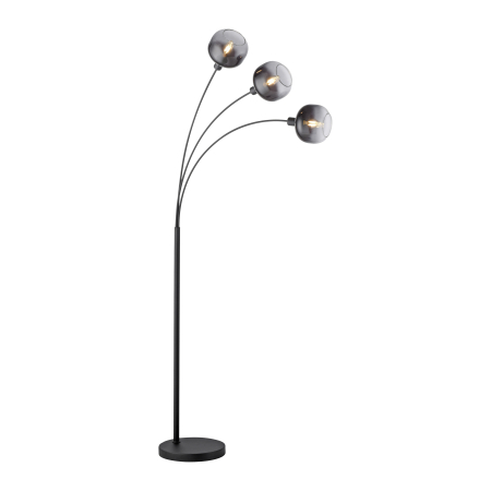 15422-18 ZEA LAMPA PODŁOGOWA CZARNY