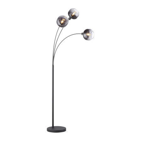 15422-18 ZEA LAMPA PODŁOGOWA CZARNY