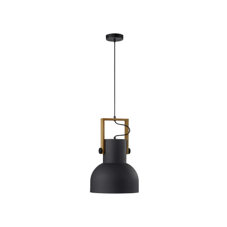 15747-18 CUP 2.0 LAMPA WISZĄCA CZARNY/DREWNO