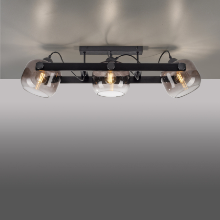 15755-18 CUP 2.0 LAMPA SUFITOWA CZARNY
