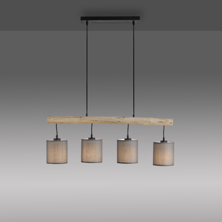 15783-29 GREEN TRIBU LAMPA WISZĄCA DREWNO/BEŻOWY
