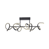 19032-18 CURLS LAMPA SUFITOWA CZARNY