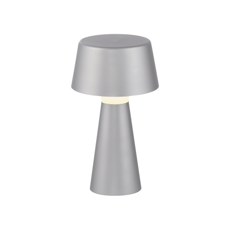19260-21 ABERA LAMPA STOŁOWA/ZEWNĘTRZNA SREBRNY