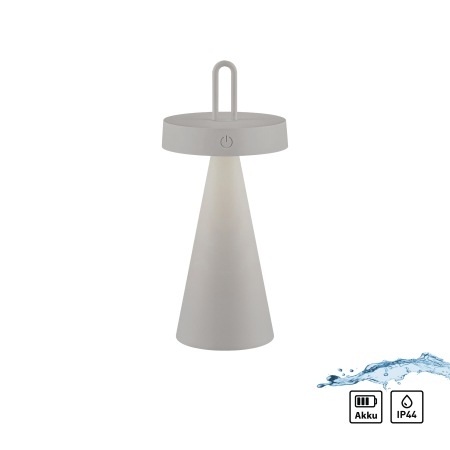 19302-40 ALWA LAMPA STOŁOWA/ZEWNĘTRZNA SZARY