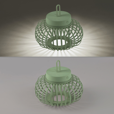 19303-43 AKUBA LAMPA STOŁOWA/ZEWNĘTRZNA BEZPRZEWODOWA ZIELONY