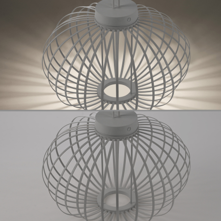 19305-40 AKUBA LAMPA STOŁOWA/ZEWNĘTRZNA BEZPRZEWODOWA SZARY