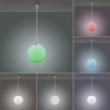 22073-55 LOLASMART-BOLO LAMPA WISZĄCA SREBRNY