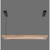 2625-79 PALMA LAMPA WISZĄCA DREWNO/CZARNY