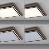 6141-79 PALMA LAMPA SUFITOWA DREWNO