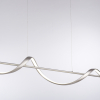 2385-55 Q-SWING LAMPA WISZĄCA SREBRNY
