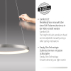 2851-95 HOOP LAMPA WISZĄCA ALUMINIUM