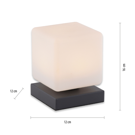 4036-13 DADOA LAMPA STOŁOWA ANTRACYT
