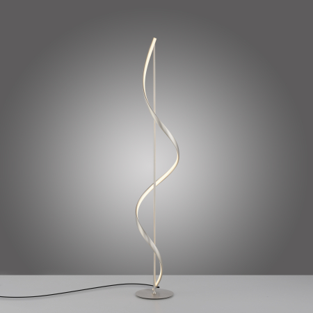 438-55 Q-SWING LAMPA PODŁOGOWA SREBRNY