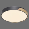 6071-18 Q-BILA LAMPA SUFITOWA CZARNY/DREWNO