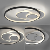 6392-16 MAILAK LAMPA SUFITOWA CZARNY/BIAŁY
