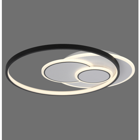 6392-16 MAILAK LAMPA SUFITOWA CZARNY/BIAŁY