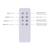 8328-79 PALMA LAMPA SUFITOWA DREWNO