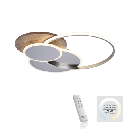 8328-79 PALMA LAMPA SUFITOWA DREWNO
