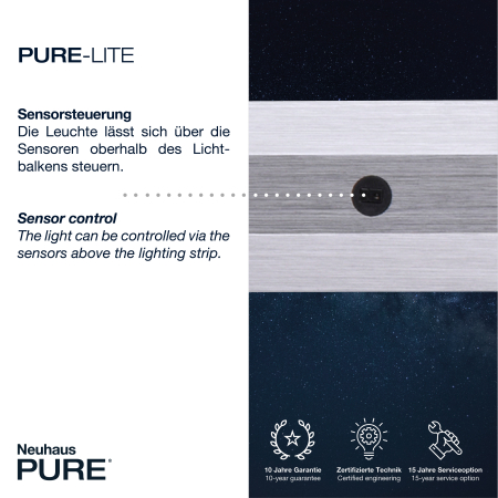 8375-13 PURE-LITE LAMPA WISZĄCA ANTRACYT