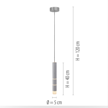 2211-95 PURE VEGA LAMPA WISZĄCA ALUMINIUM