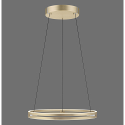 2551-60 PURE E-LOOP LAMPA WISZĄCA MATOWY MOSIĄDZ