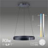 2561-15 PURE E-CLIPSE LAMPA WISZĄCA SZARY