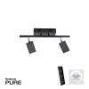 6354-18 PURE MIRA LAMPA SUFITOWA CZARNY