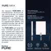 6358-18 PURE MIRA LAMPA SUFITOWA CZARNY