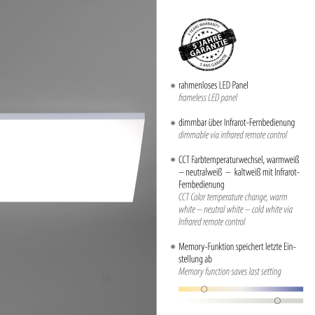 8492-16 FRAMELESS LAMPA SUFITOWA BIAŁY