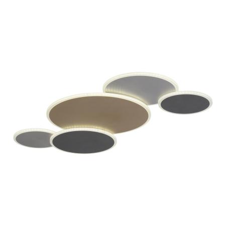 8008-70 Q-PIATO LAMPA SUFITOWA/KINKIET MULTIKOLOR