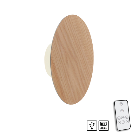8153-79 AKKU-PUNTUA KINKIET DREWNO