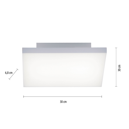 8490-16 FRAMELESS LAMPA SUFITOWA BIAŁY
