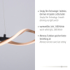 9142-18 POLIA LAMPA WISZĄCA CZARNY/ZŁOTY