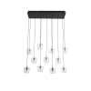 MD2291-11B-3BGT NELSON LAMPA WISZĄCA CZARNO-ZŁOTA/BLACK-GOLD