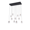 MD2291-11B-3BGT NELSON LAMPA WISZĄCA CZARNO-ZŁOTA/BLACK-GOLD