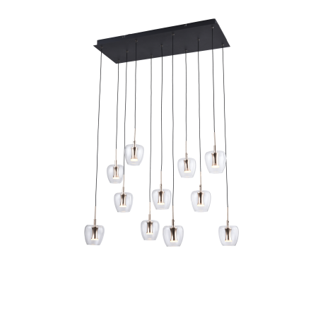 MD2291-11B-3BGT NELSON LAMPA WISZĄCA CZARNO-ZŁOTA/BLACK-GOLD